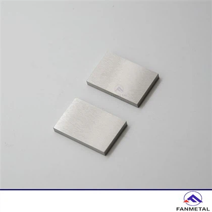 Placa quadrada de tungstè